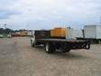 2002 IHC 4300,  With 24' Vans & Liftgates,  DT466 Engine