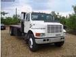 1998 INTERNATIONAL 4900,  Used Flatbed Truck W/ International